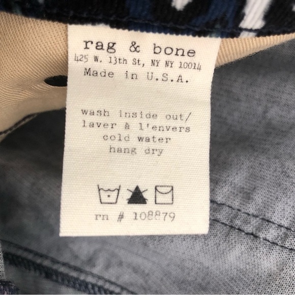 Rag & Bone Ikat Skinny Corduroys - Picture 11 of 16